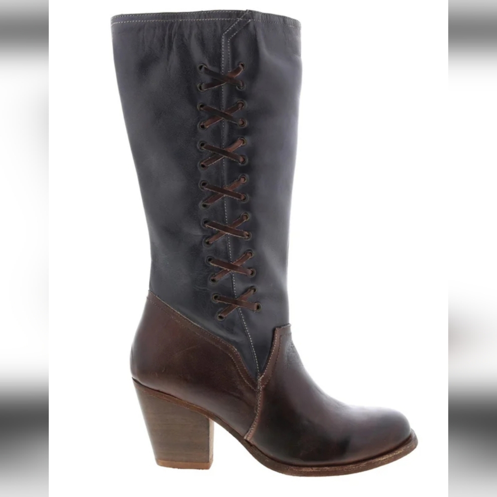 Roan by BEDSTU Katsya Laced Rustic Leather Boots-NWT